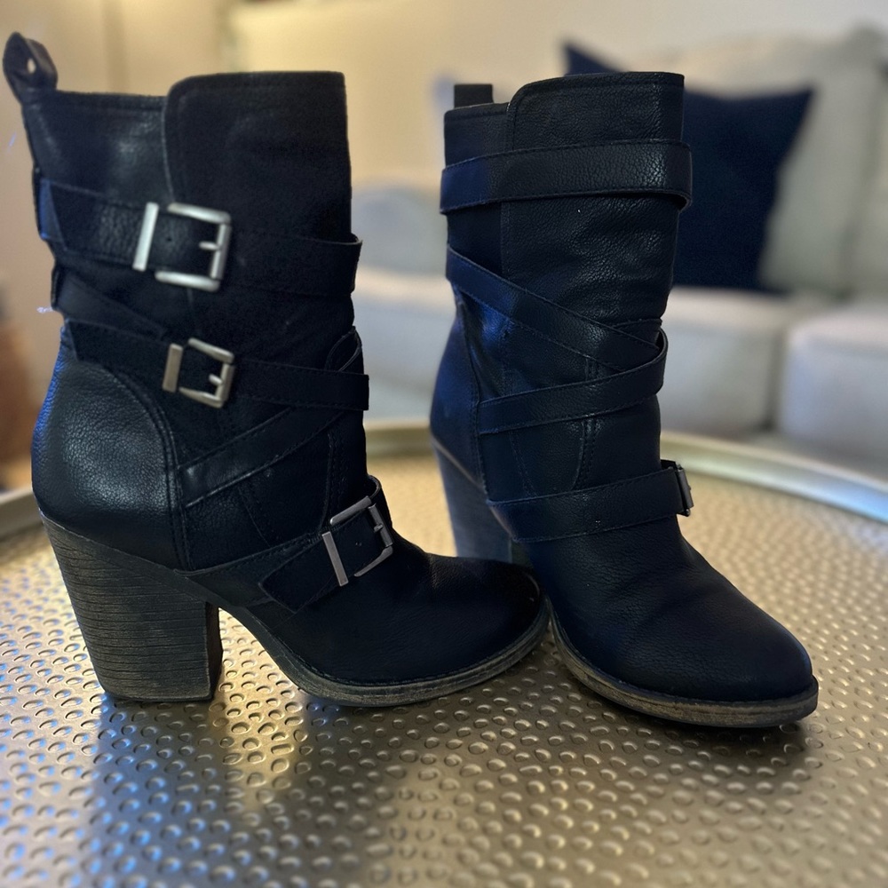 Black booties